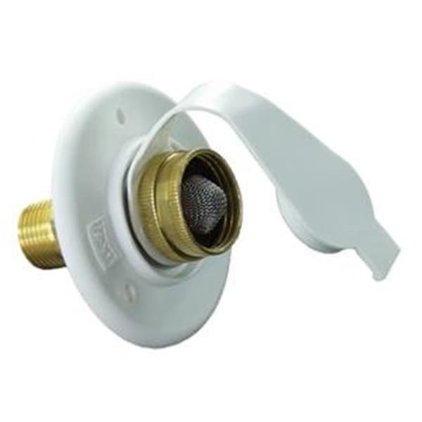 Jr Products JR PRODUCTS 16085A26A City Water Flange - Polar White J45-16085A26A - main
